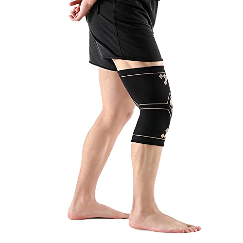 My Copper, Copper Knee Compression Sleeves, - Sports Grade Knee Braces for Running, Meniscus Tear, ACL, Arthritis, Joint Care, work out