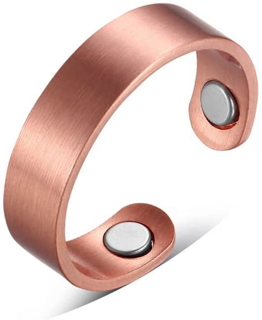Pure Copper Magnetic Ring, Complements many Copper Bracelets